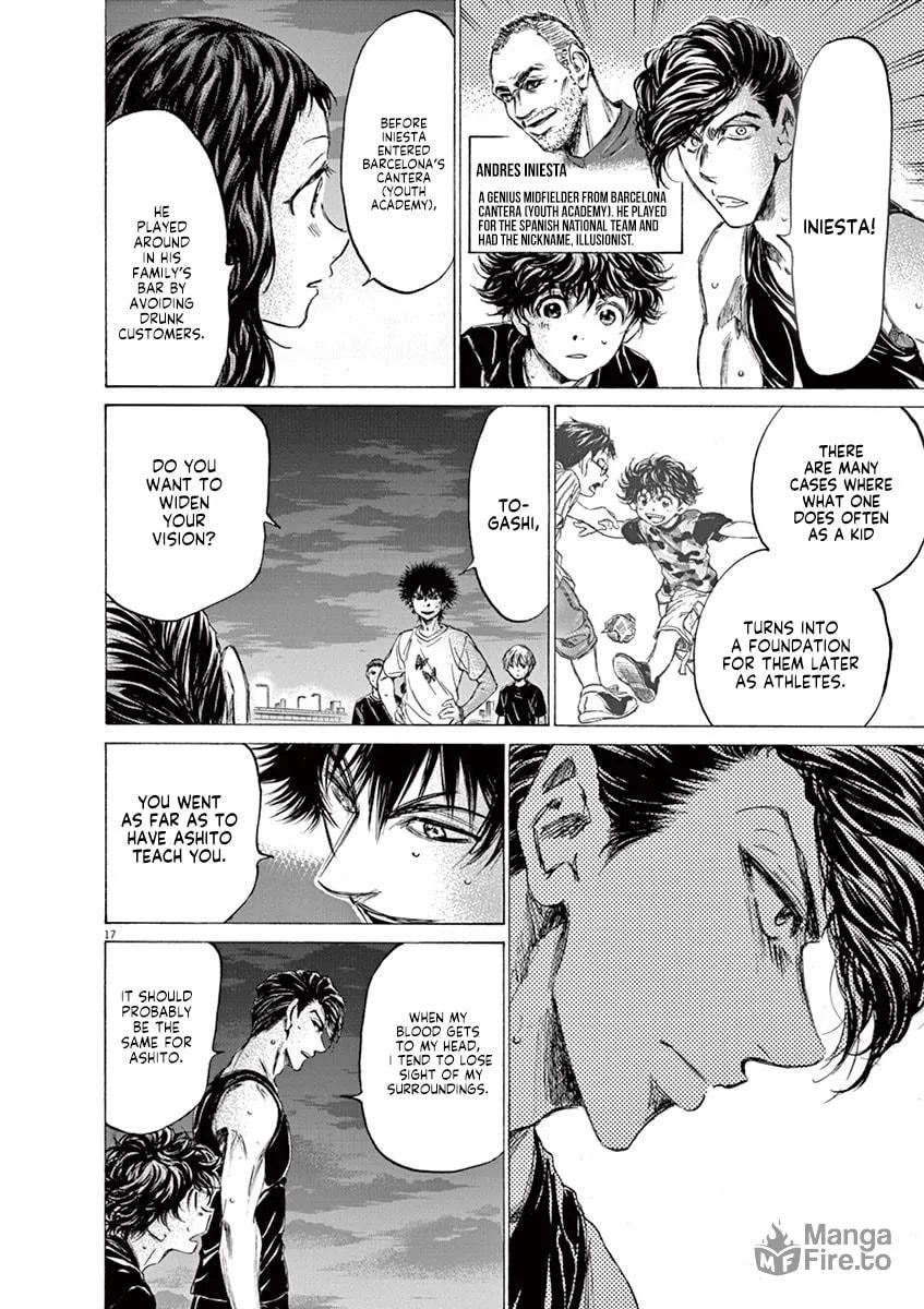 Read Ao Ashi chapter 141 image 17 on Lezhin