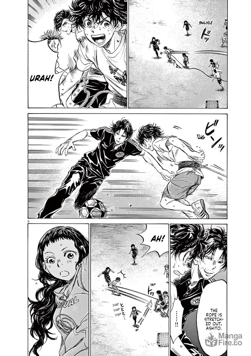 Read Ao Ashi chapter 144 image 5 on Lezhin