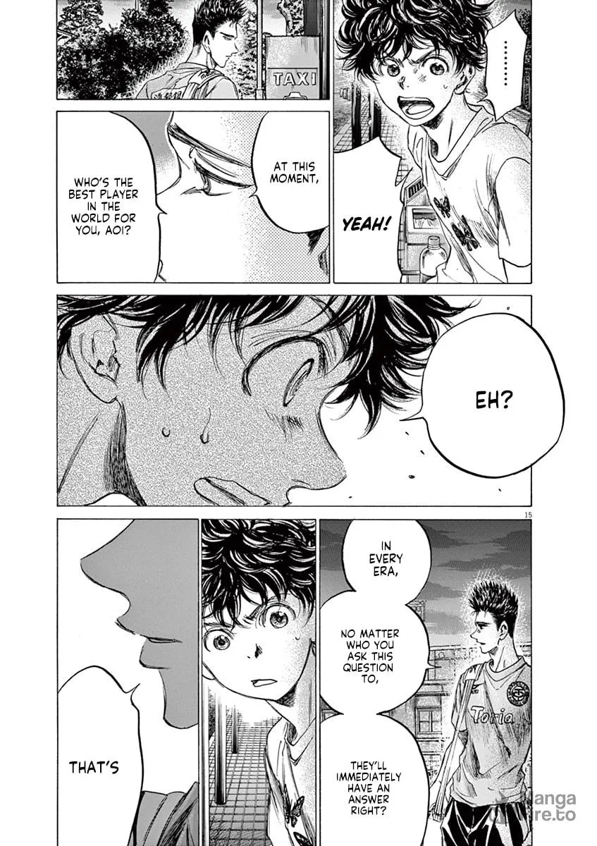Read Ao Ashi chapter 145 image 14 on Lezhin