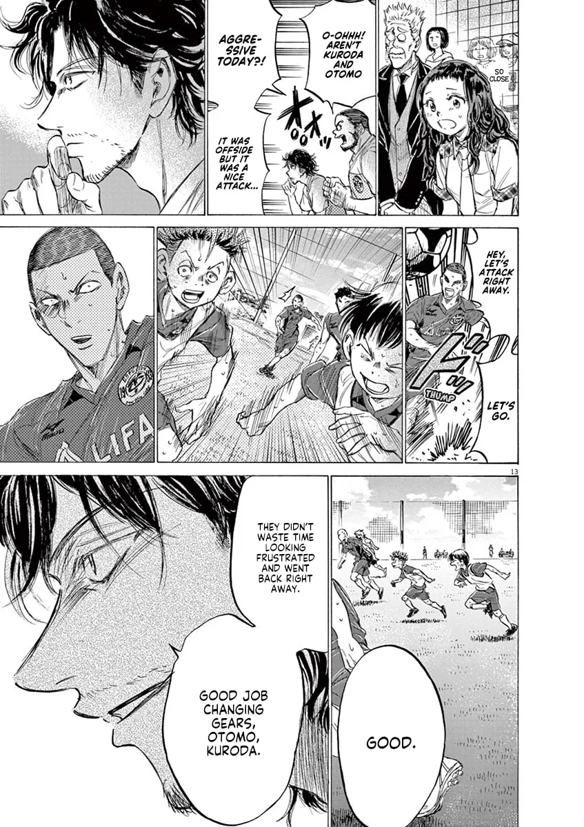 Read Ao Ashi chapter 146 image 12 on Lezhin