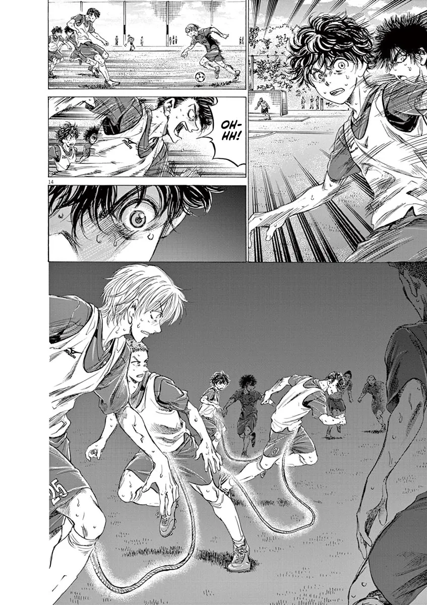 Read Ao Ashi chapter 146 image 13 on Lezhin
