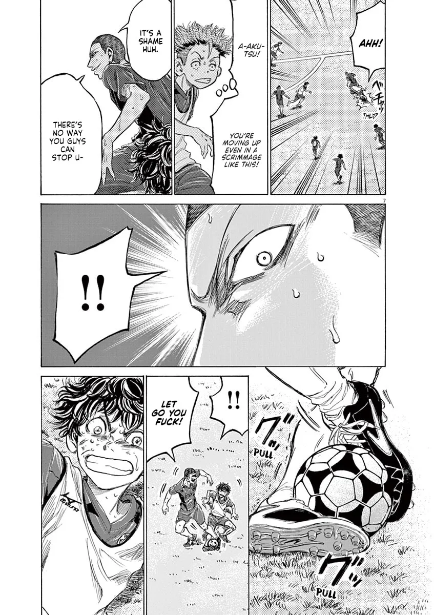Read Ao Ashi chapter 147 image 6 on Lezhin