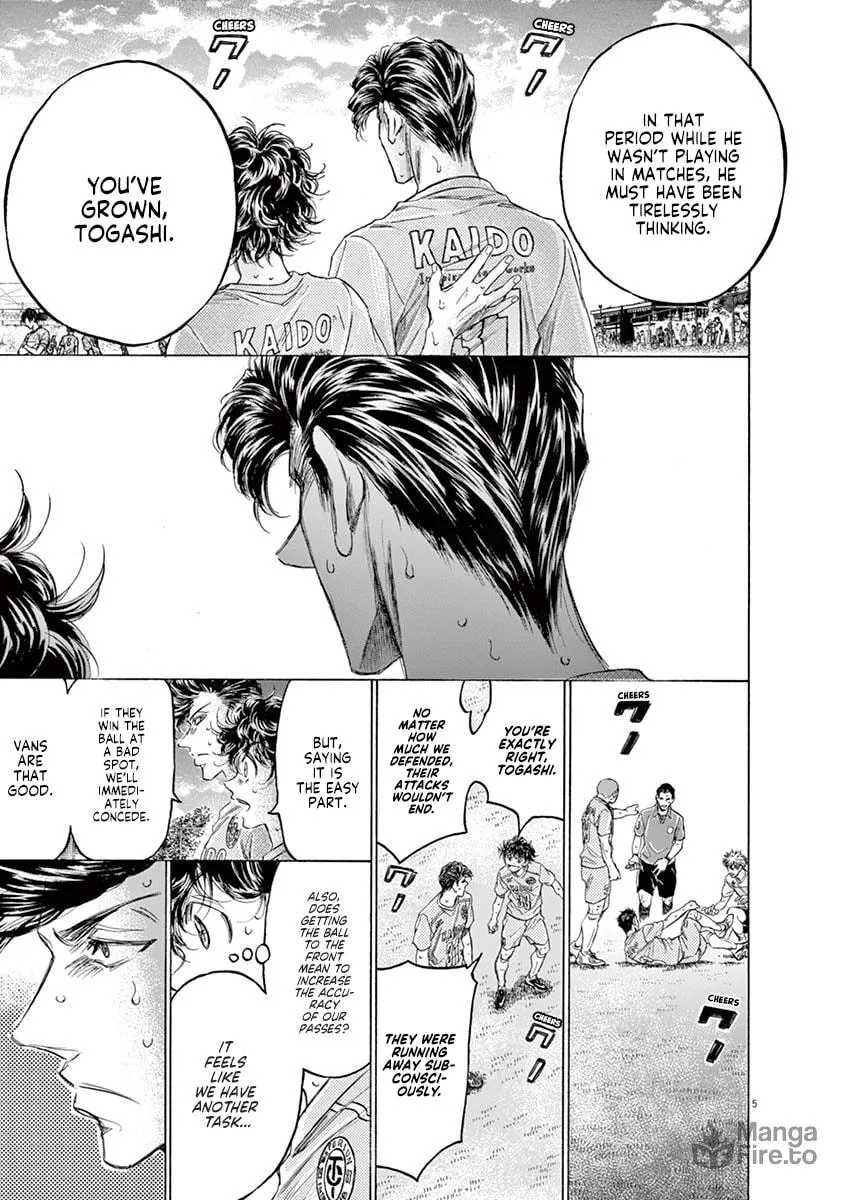 Read Ao Ashi chapter 155 image 4 on Lezhin