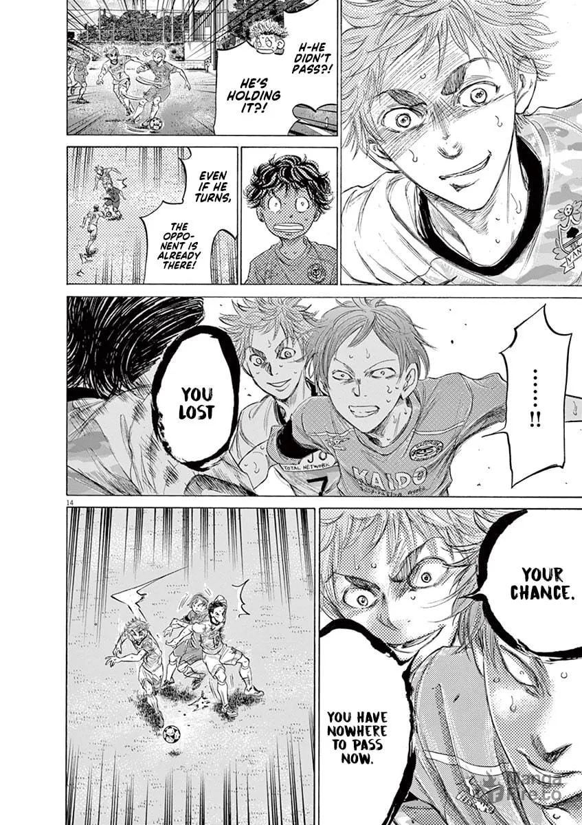 Read Ao Ashi chapter 158 image 14 on Lezhin