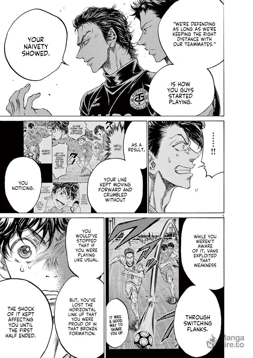 Read Ao Ashi chapter 160 image 4 on Lezhin