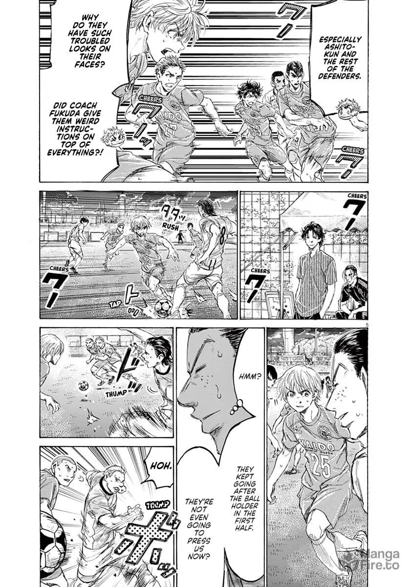 Read Ao Ashi chapter 161 image 4 on Lezhin
