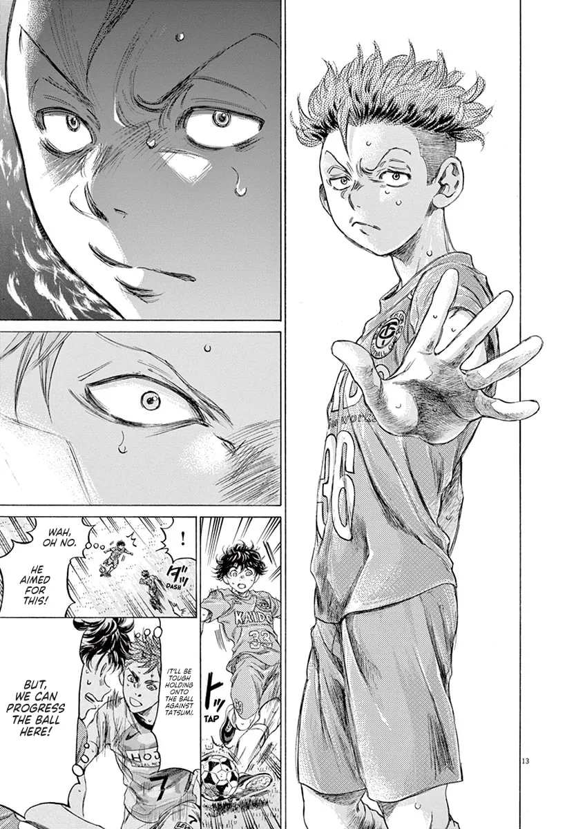 Read Ao Ashi chapter 166 image 12 on Lezhin