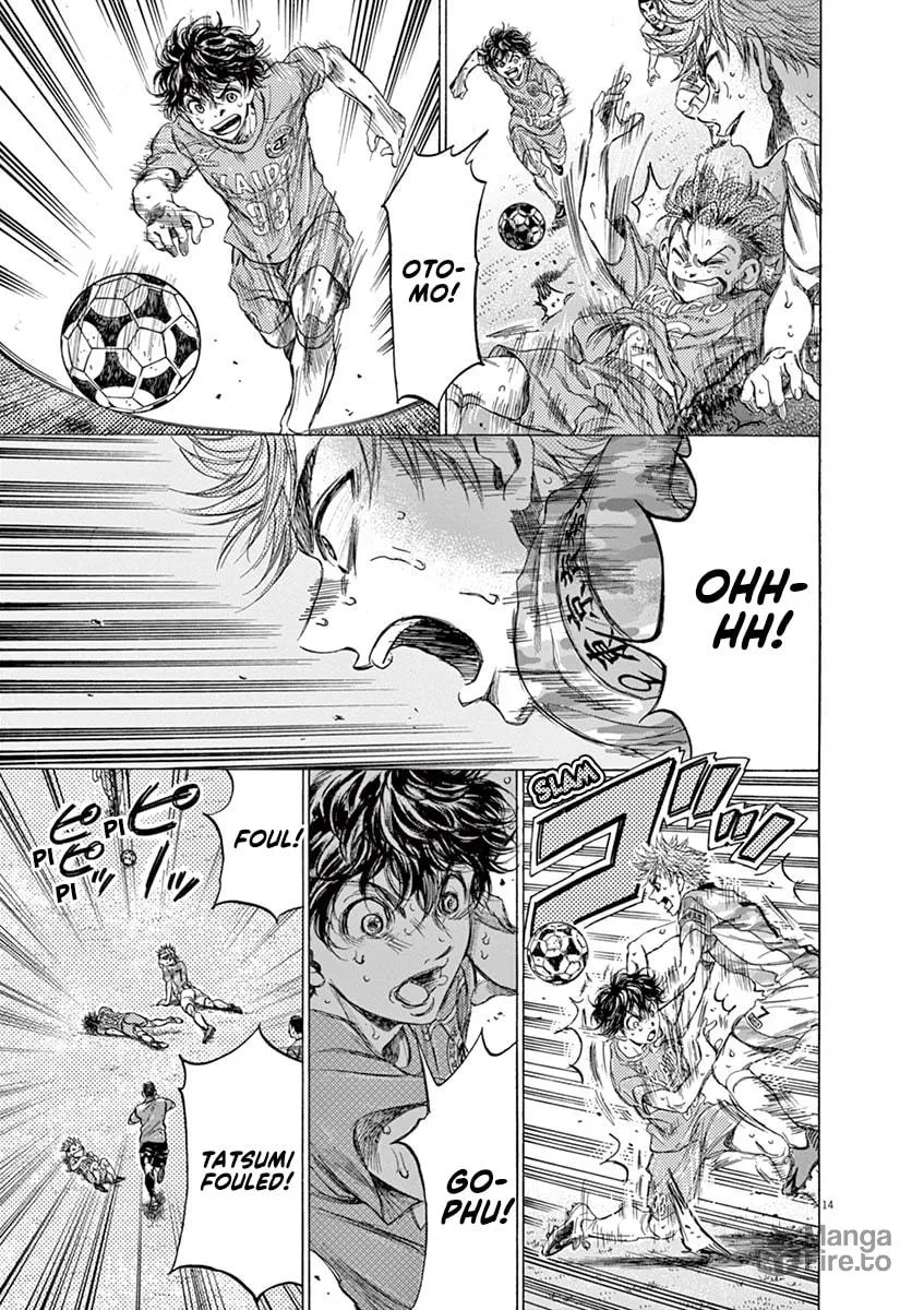 Read Ao Ashi chapter 167 image 14 on Lezhin