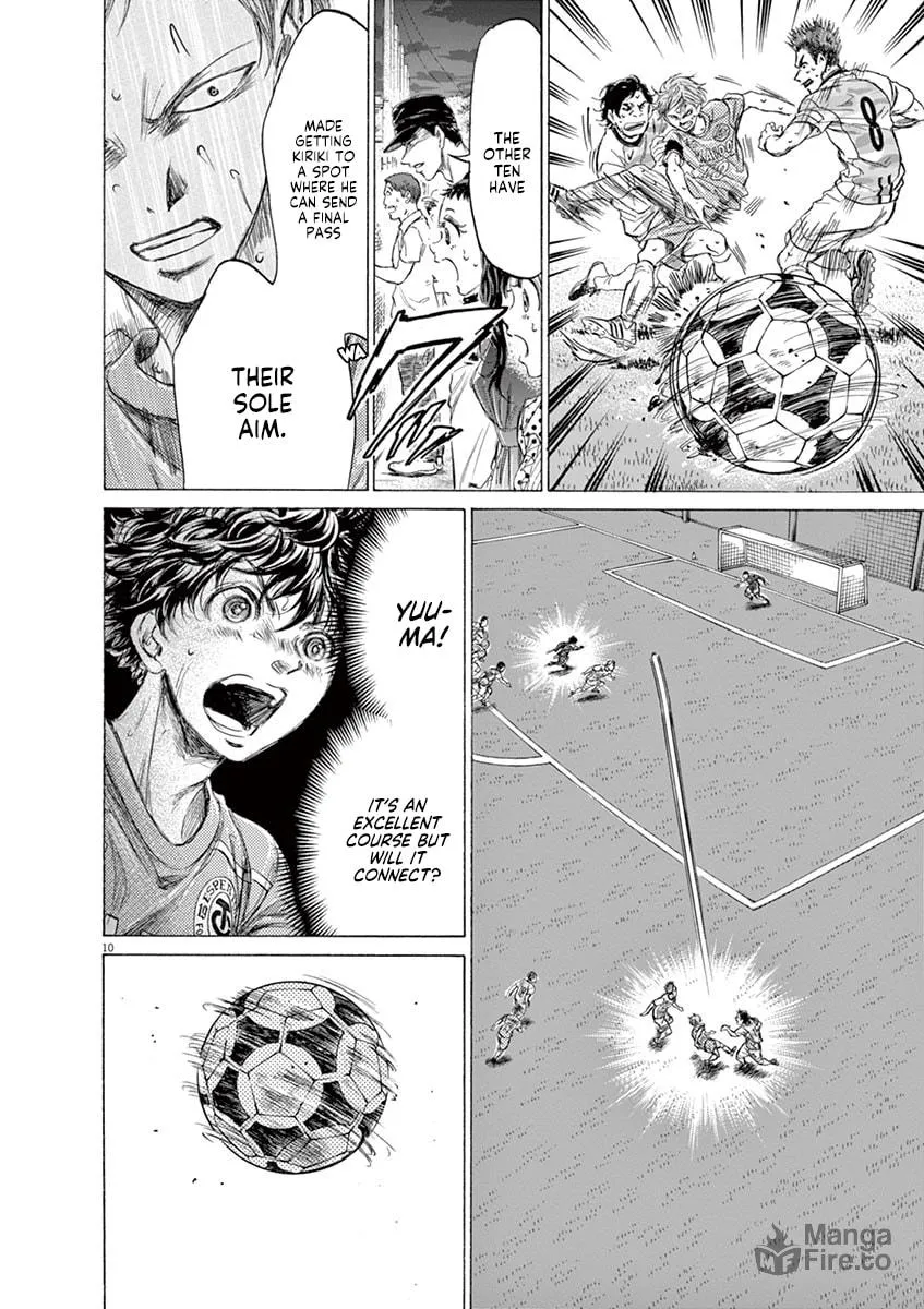Read Ao Ashi chapter 168 image 9 on Lezhin