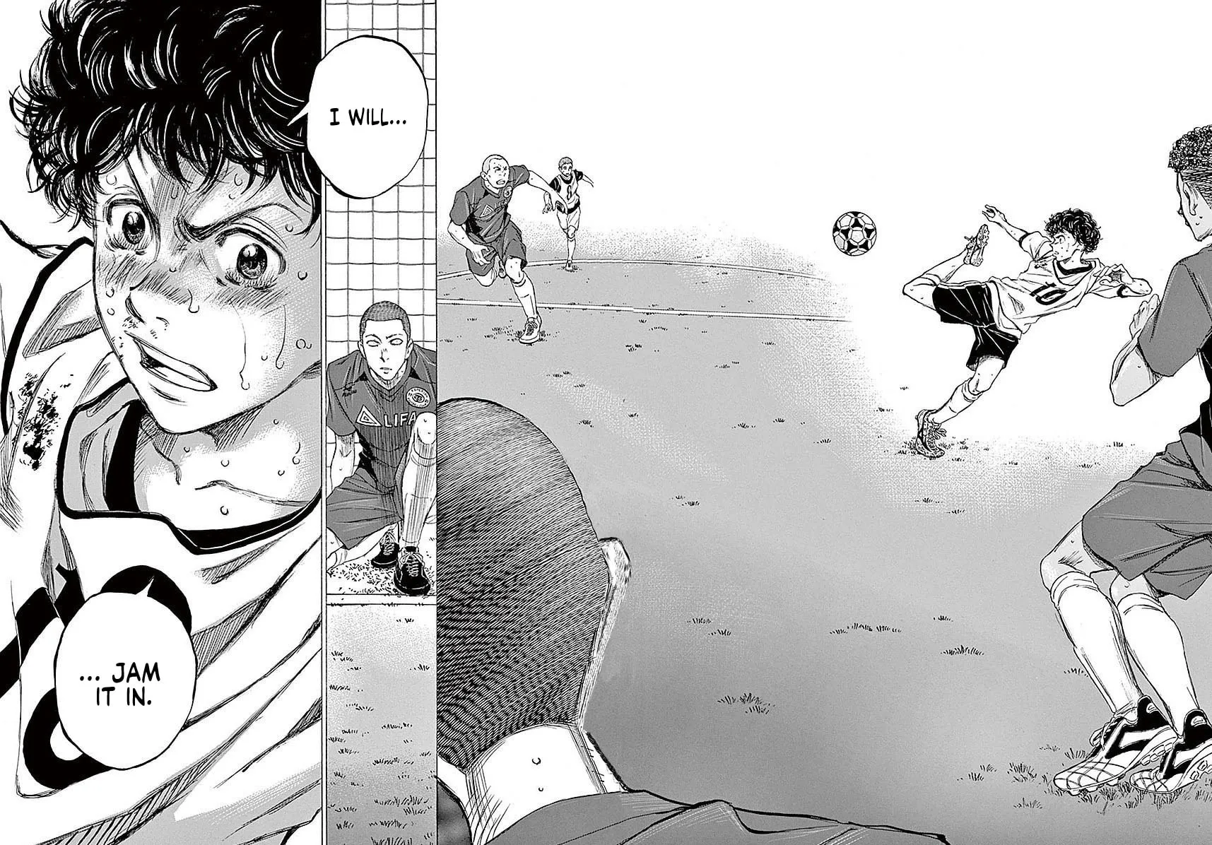 Read Ao Ashi chapter 17 image 11 on Lezhin