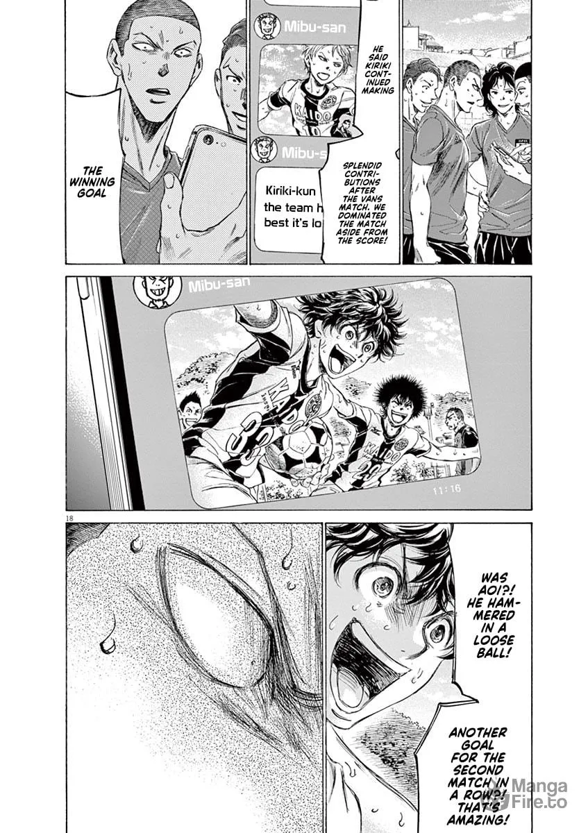 Read Ao Ashi chapter 170 image 23 on Lezhin