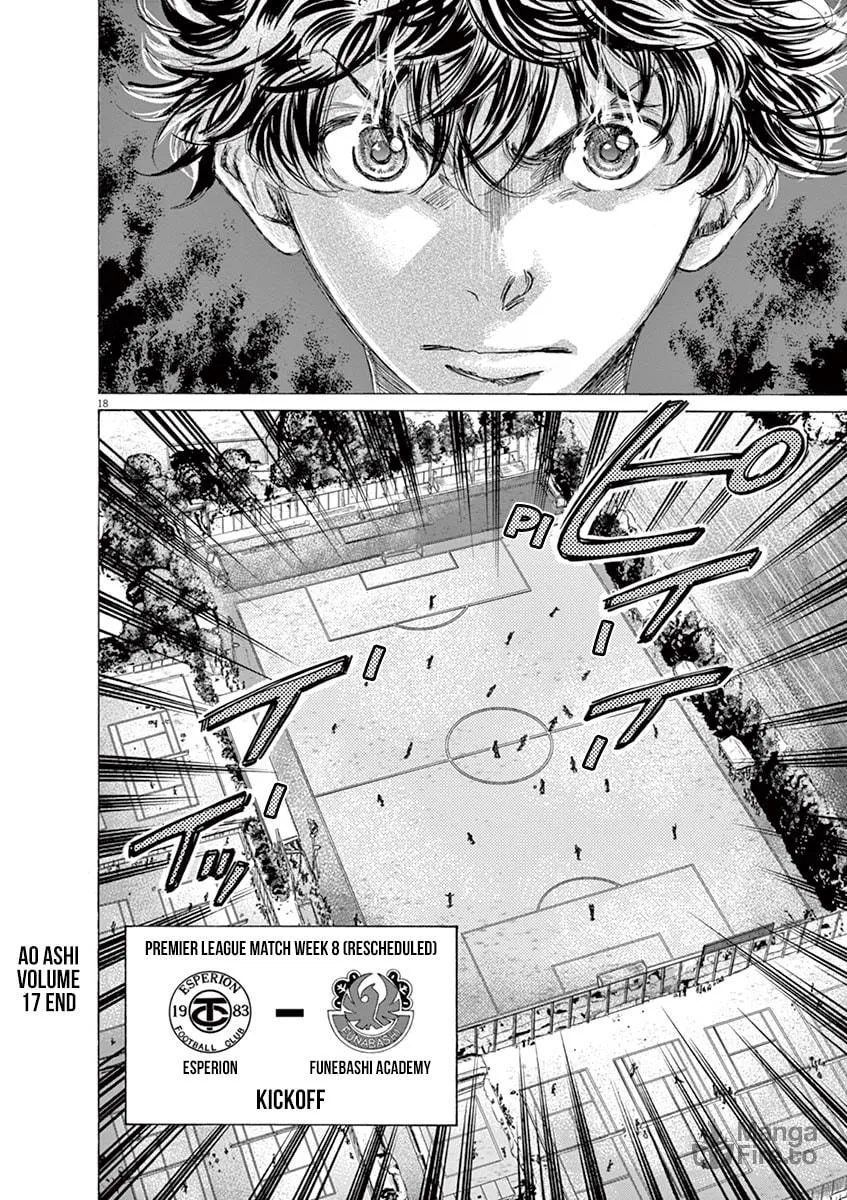 Read Ao Ashi chapter 179 image 17 on Lezhin