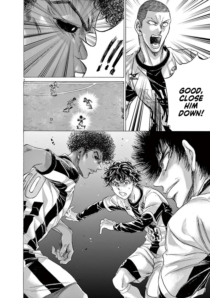 Read Ao Ashi chapter 180 image 13 on Lezhin