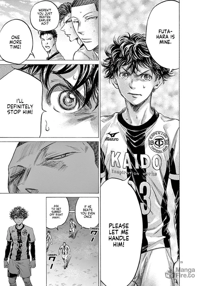 Read Ao Ashi chapter 181 image 14 on Lezhin
