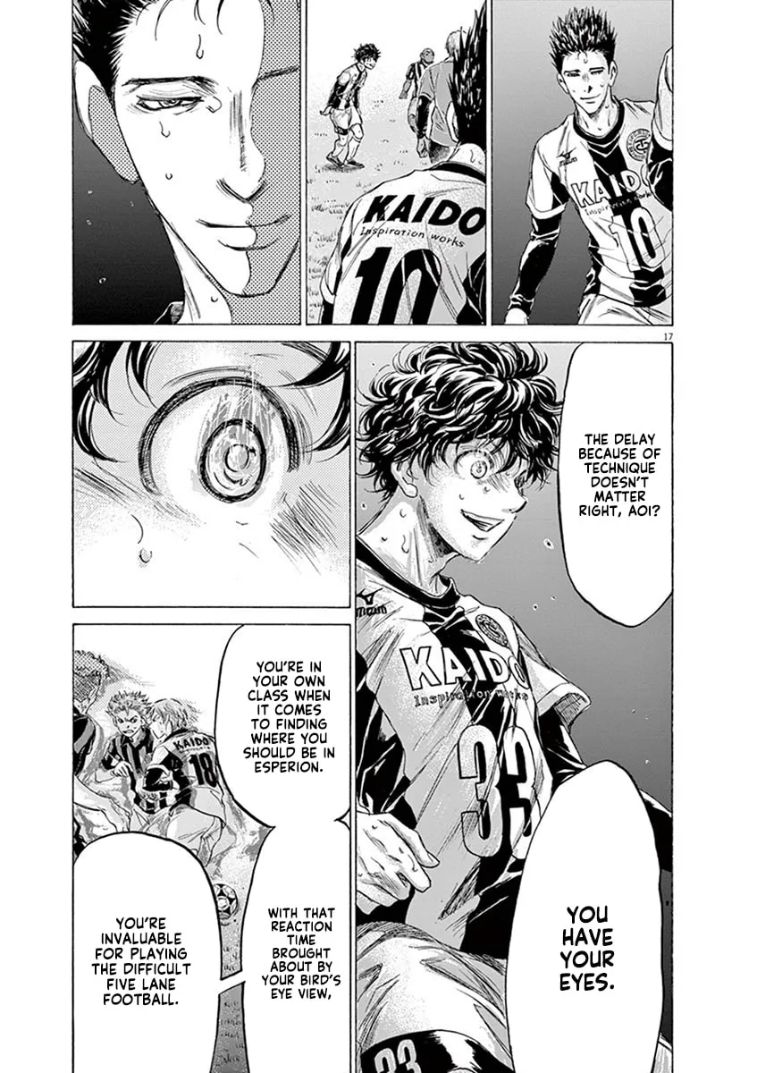 Read Ao Ashi chapter 187 image 16 on Lezhin