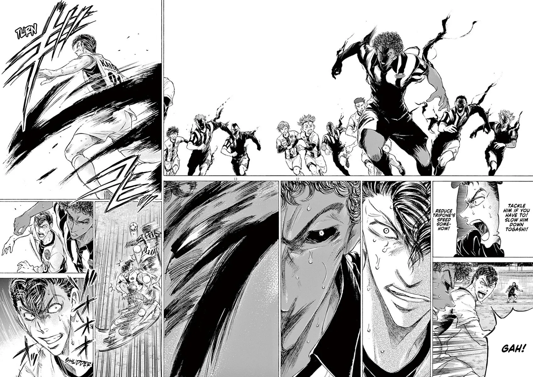 Read Ao Ashi chapter 188 image 11 on Lezhin