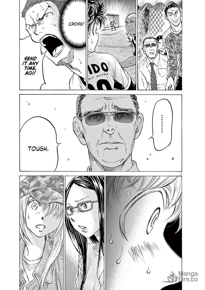 Read Ao Ashi chapter 188 image 4 on Lezhin