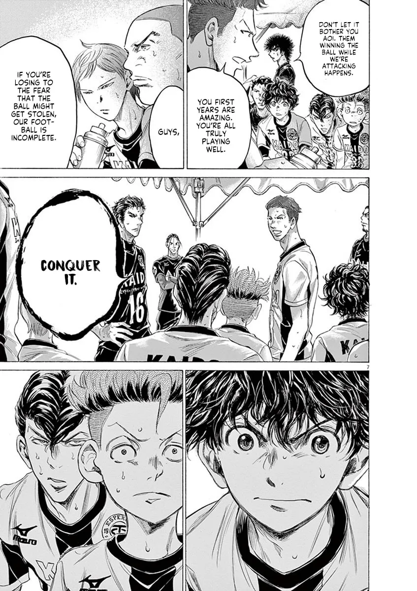 Read Ao Ashi chapter 189 image 6 on Lezhin