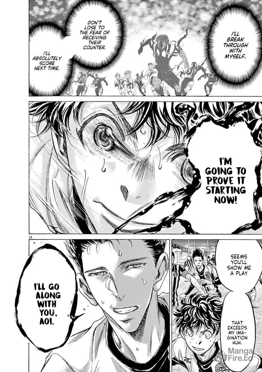 Read Ao Ashi chapter 191 image 17 on Lezhin
