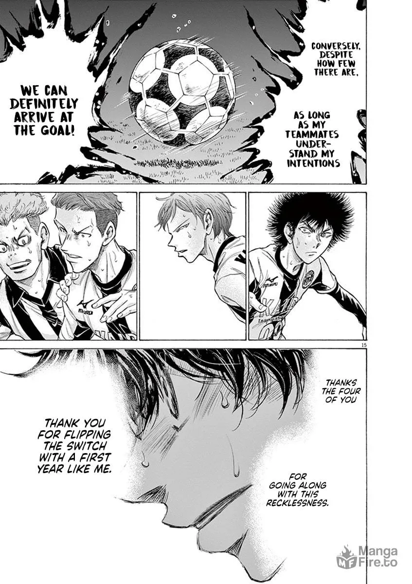 Read Ao Ashi chapter 192 image 14 on Lezhin