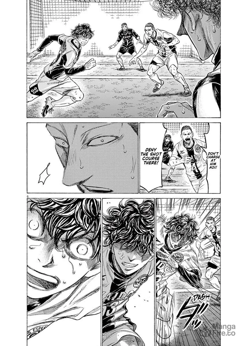Read Ao Ashi chapter 198 image 5 on Lezhin