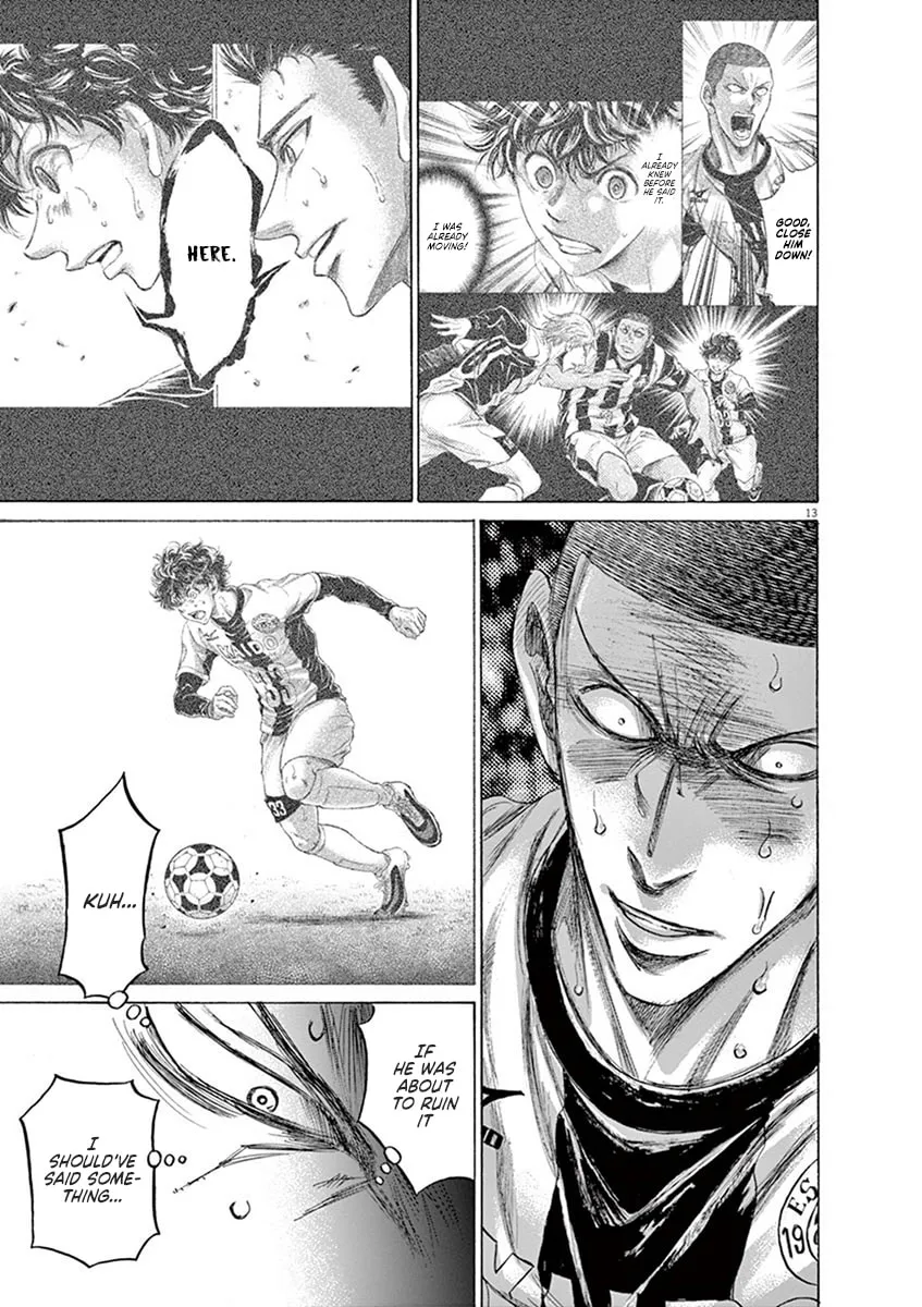 Read Ao Ashi chapter 199 image 12 on Lezhin