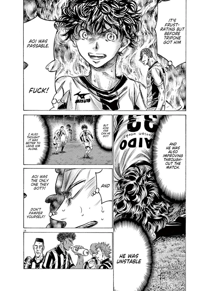 Read Ao Ashi chapter 199 image 13 on Lezhin