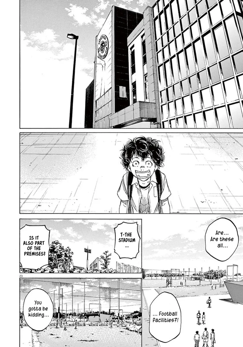 Read Ao Ashi chapter 2 image 21 on Lezhin