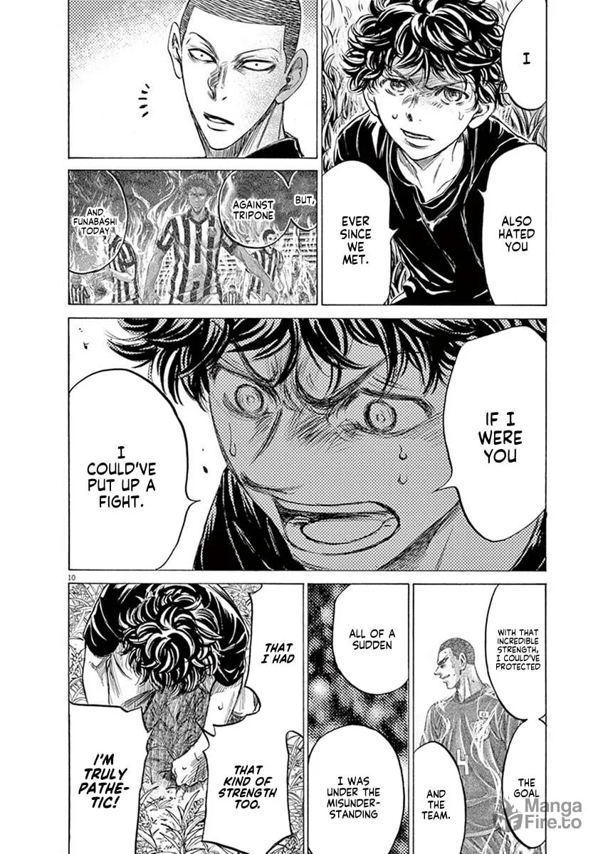 Read Ao Ashi chapter 203 image 9 on Lezhin