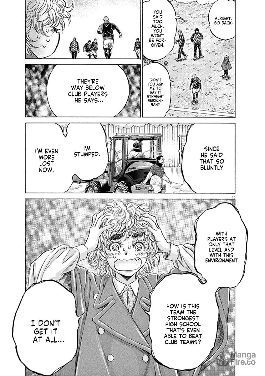 Read Ao Ashi chapter 208 image 14 on Lezhin