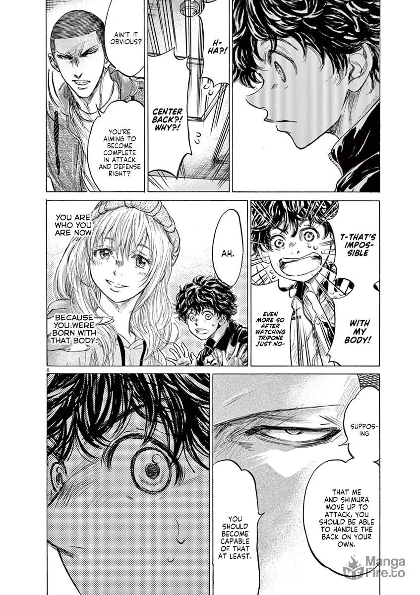 Read Ao Ashi chapter 214 image 8 on Lezhin