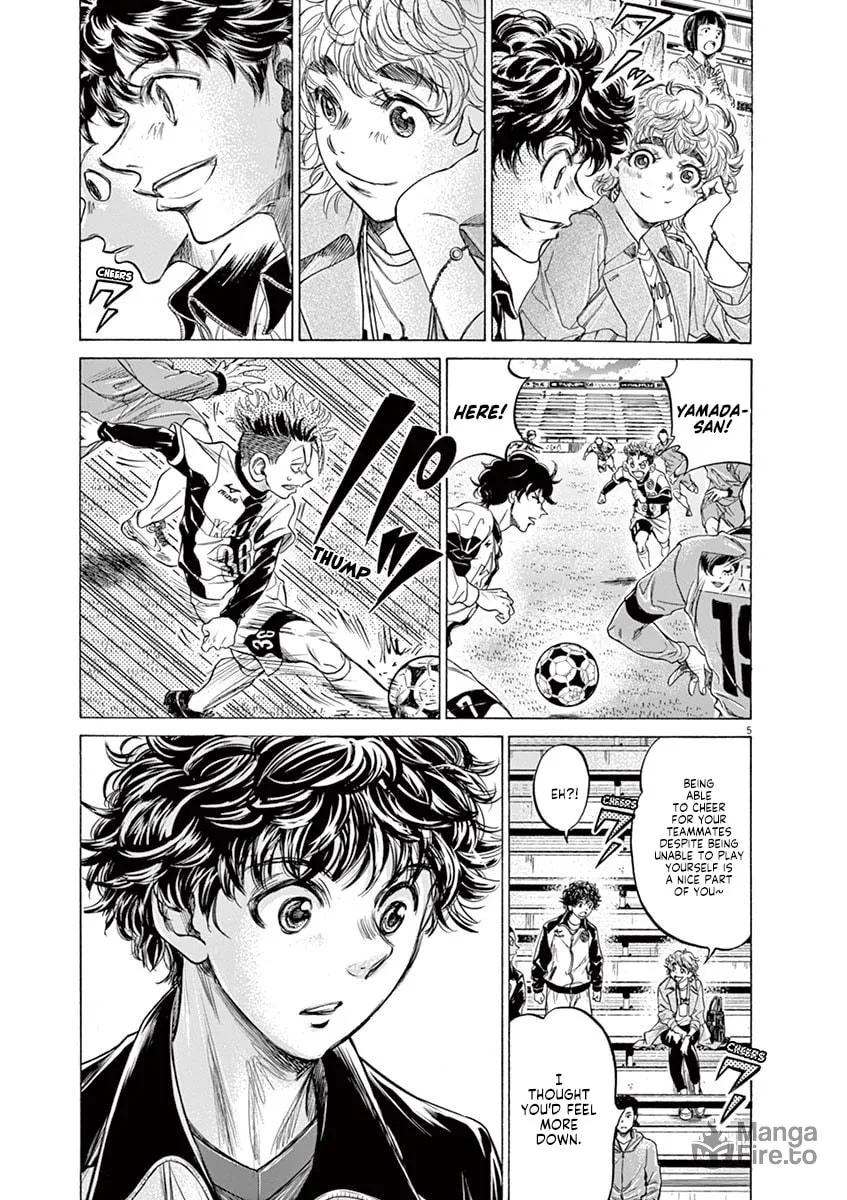 Read Ao Ashi chapter 215 image 4 on Lezhin