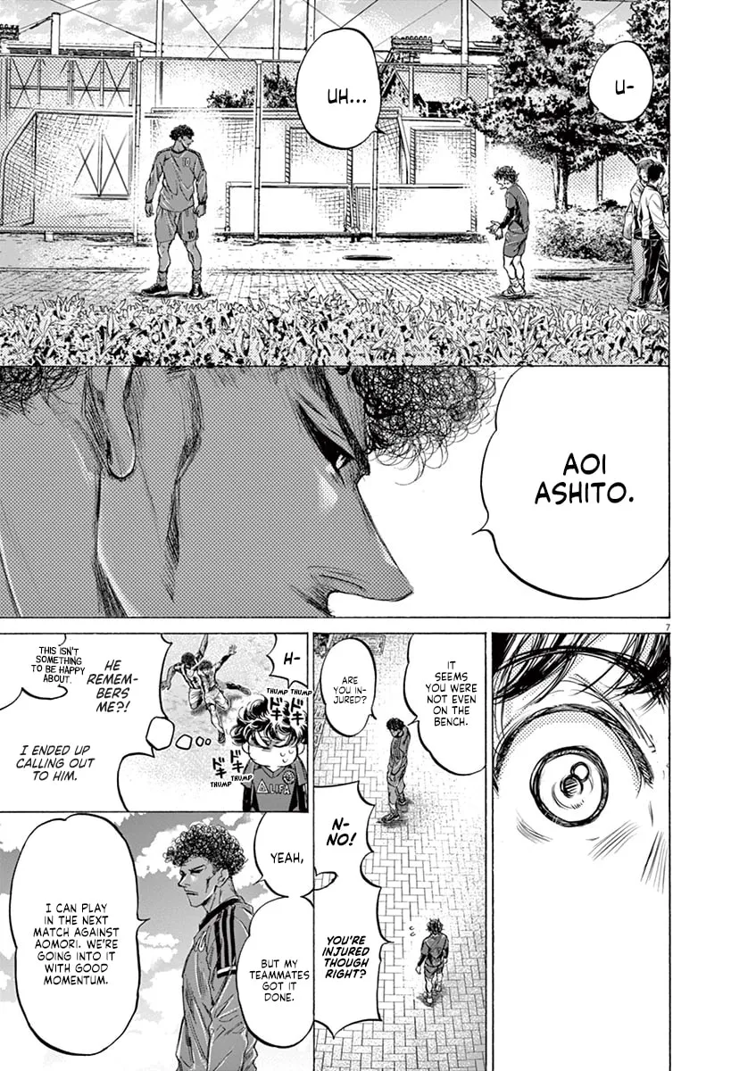 Read Ao Ashi chapter 217 image 6 on Lezhin
