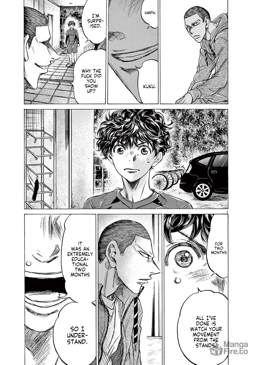 Read Ao Ashi chapter 218 image 4 on Lezhin