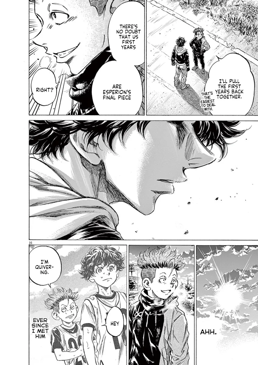 Read Ao Ashi chapter 219 image 15 on Lezhin