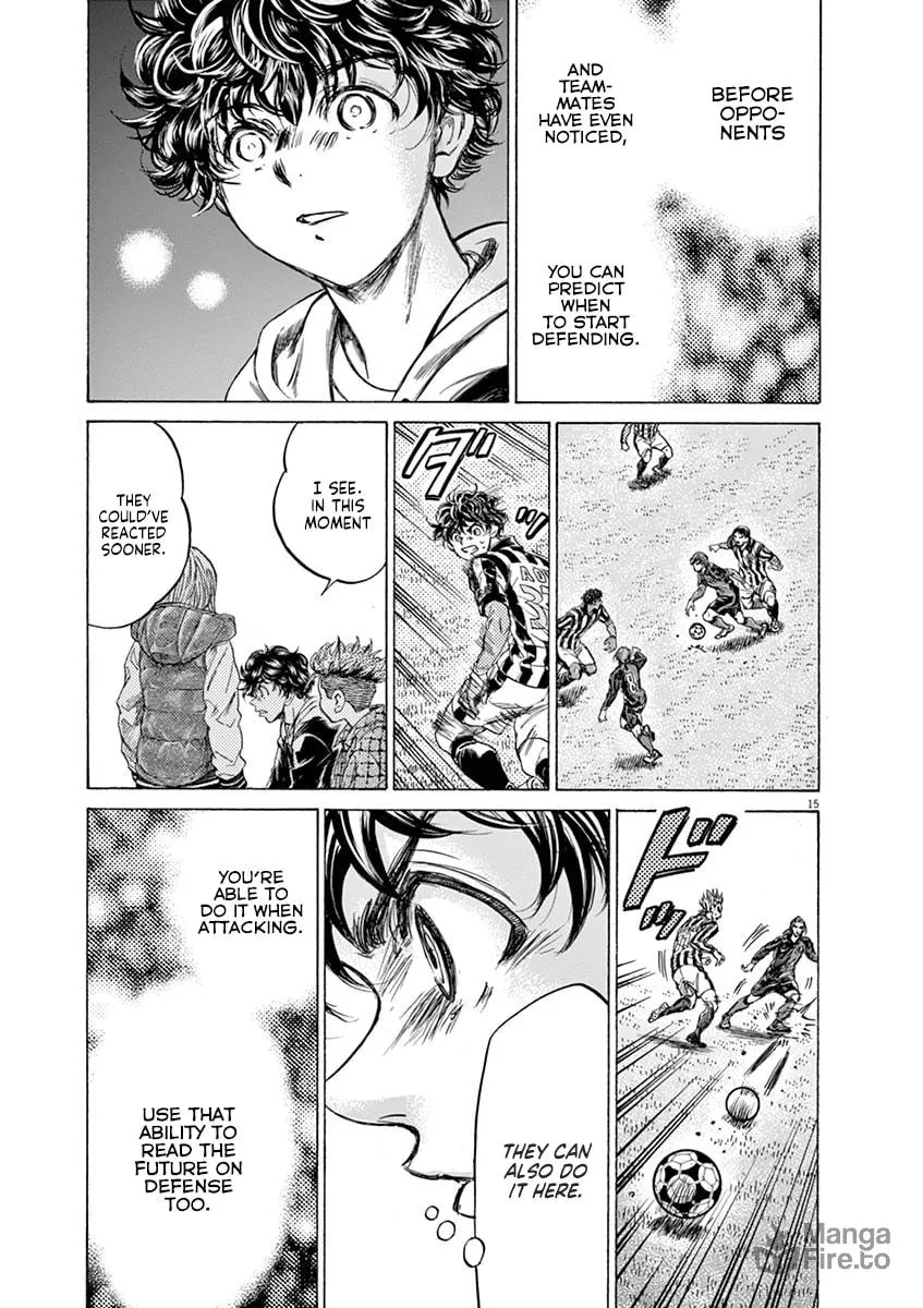 Read Ao Ashi chapter 228 image 14 on Lezhin