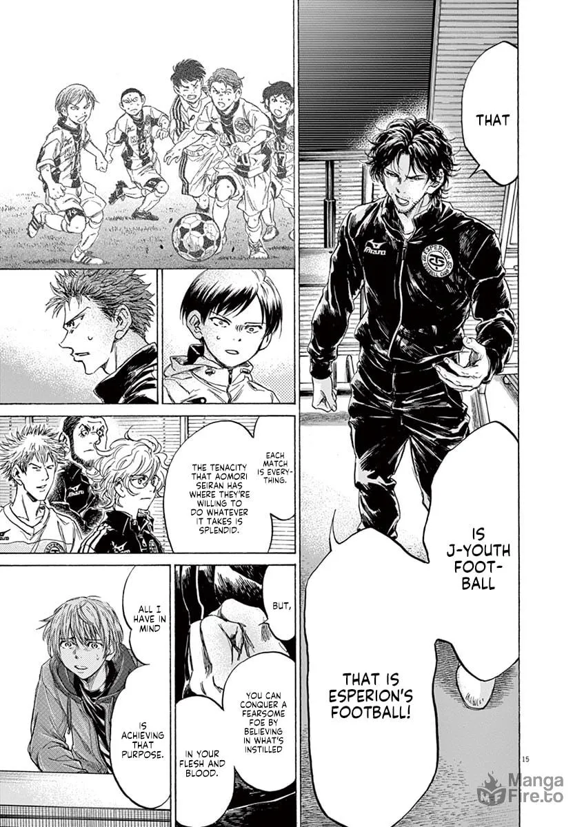 Read Ao Ashi chapter 230 image 14 on Lezhin