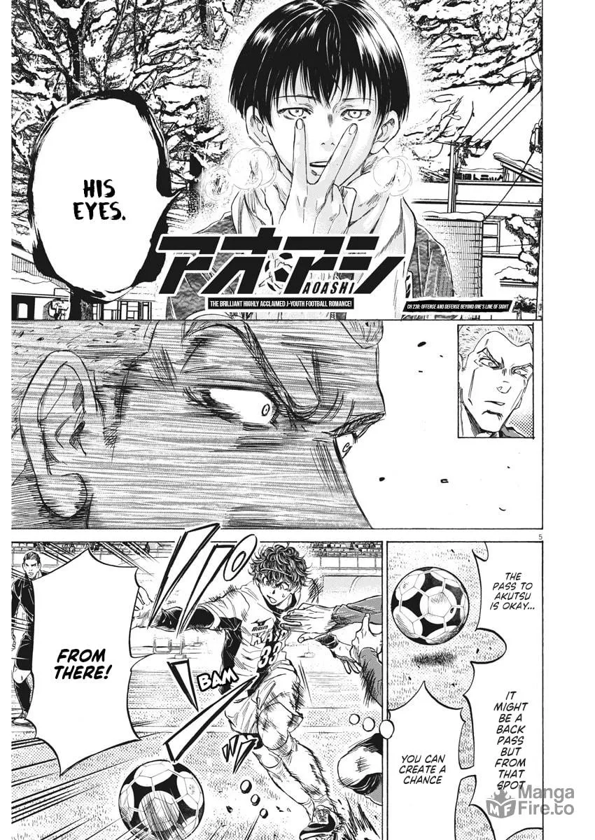 Read Ao Ashi chapter 238 image 4 on Lezhin