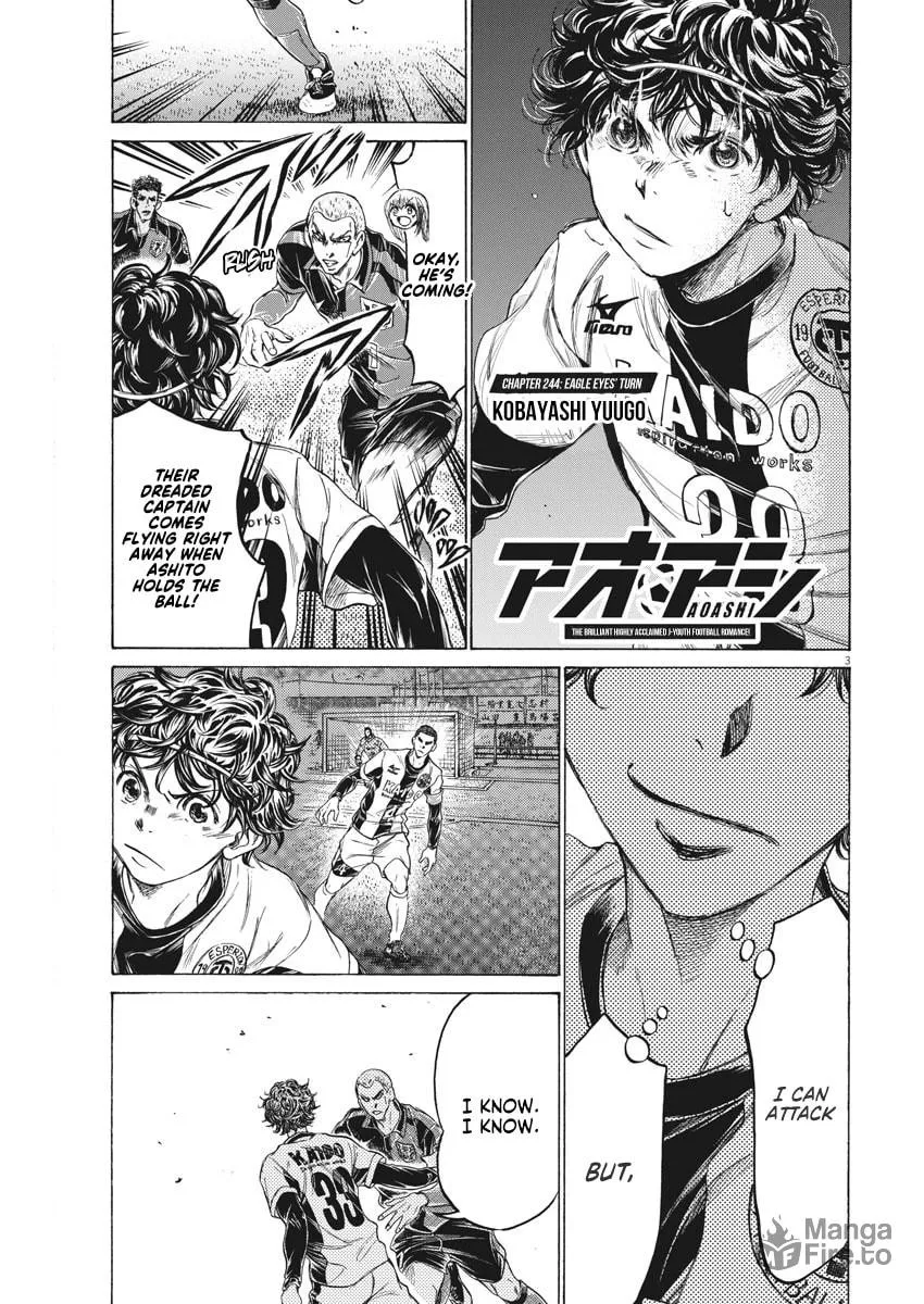 Read Ao Ashi chapter 244 image 2 on Lezhin