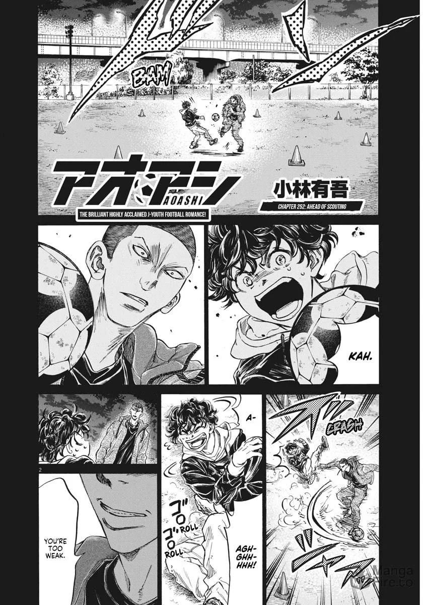 Read Ao Ashi chapter 252 image 3 on Lezhin