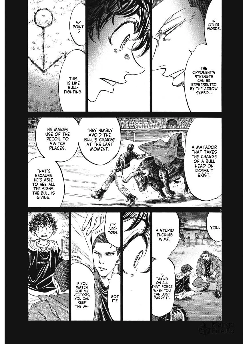 Read Ao Ashi chapter 252 image 6 on Lezhin
