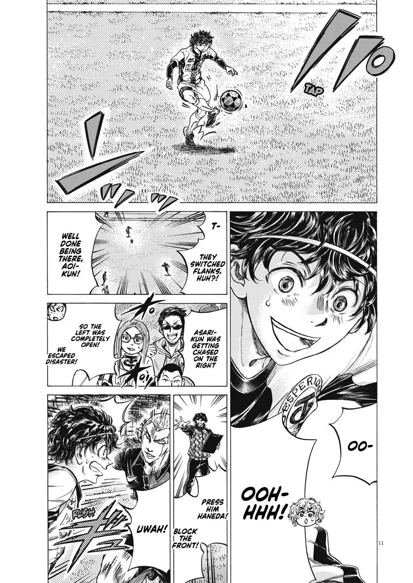 Read Ao Ashi chapter 255 image 10 on Lezhin