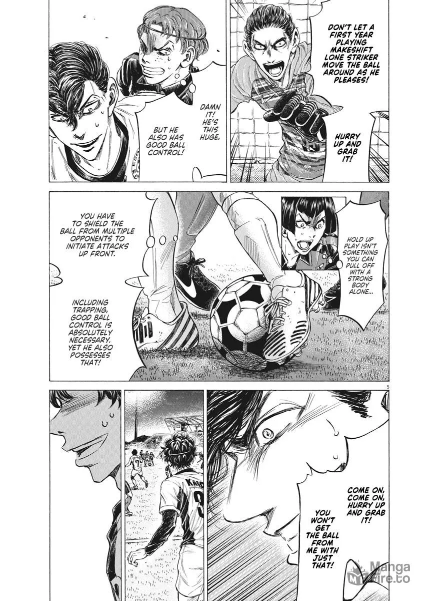 Read Ao Ashi chapter 259 image 4 on Lezhin