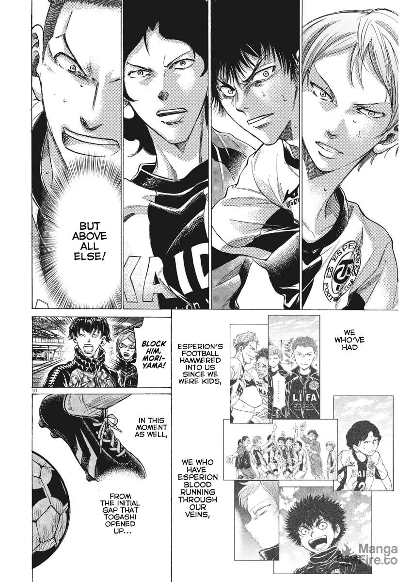 Read Ao Ashi chapter 260 image 9 on Lezhin