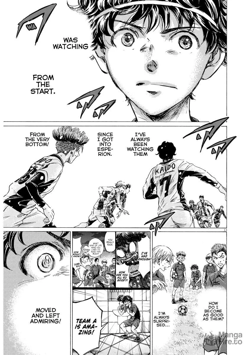 Read Ao Ashi chapter 265 image 11 on Lezhin