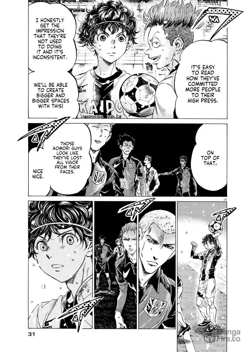 Read Ao Ashi chapter 265 image 17 on Lezhin