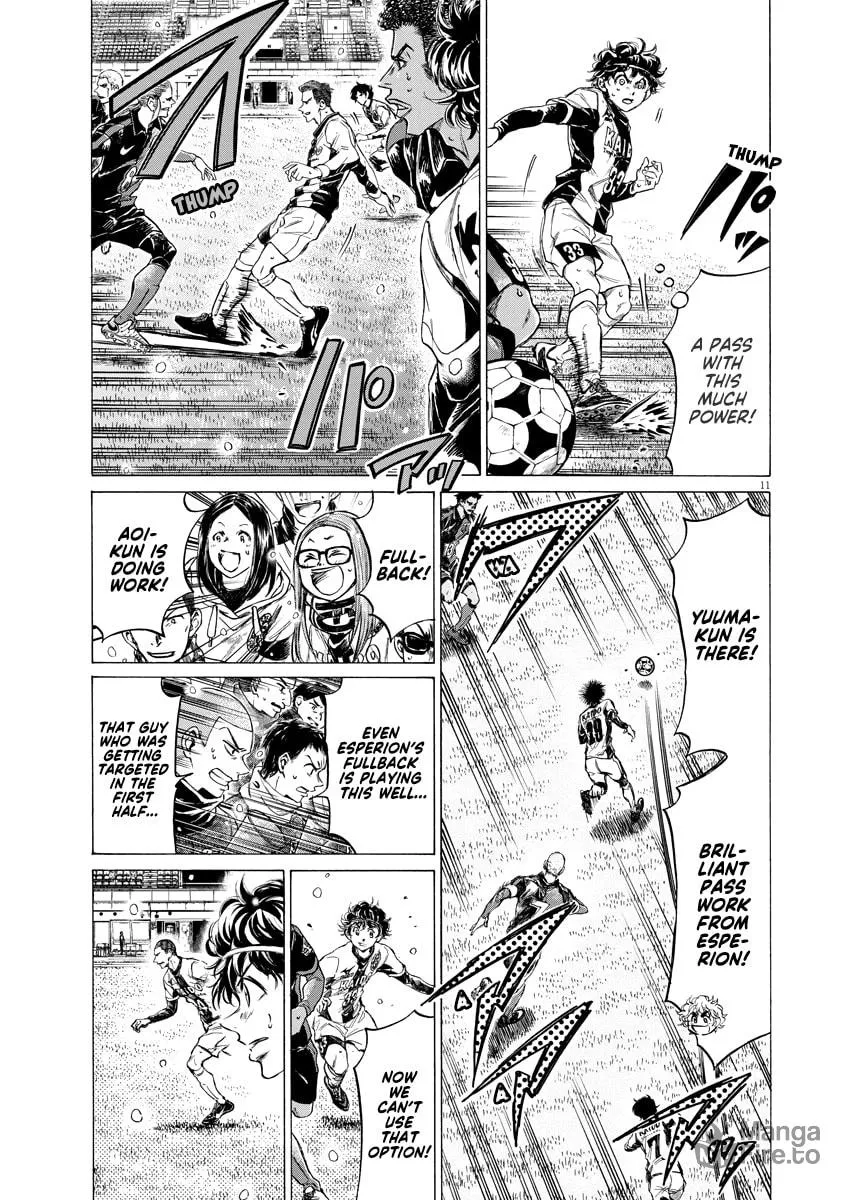 Read Ao Ashi chapter 265 image 9 on Lezhin