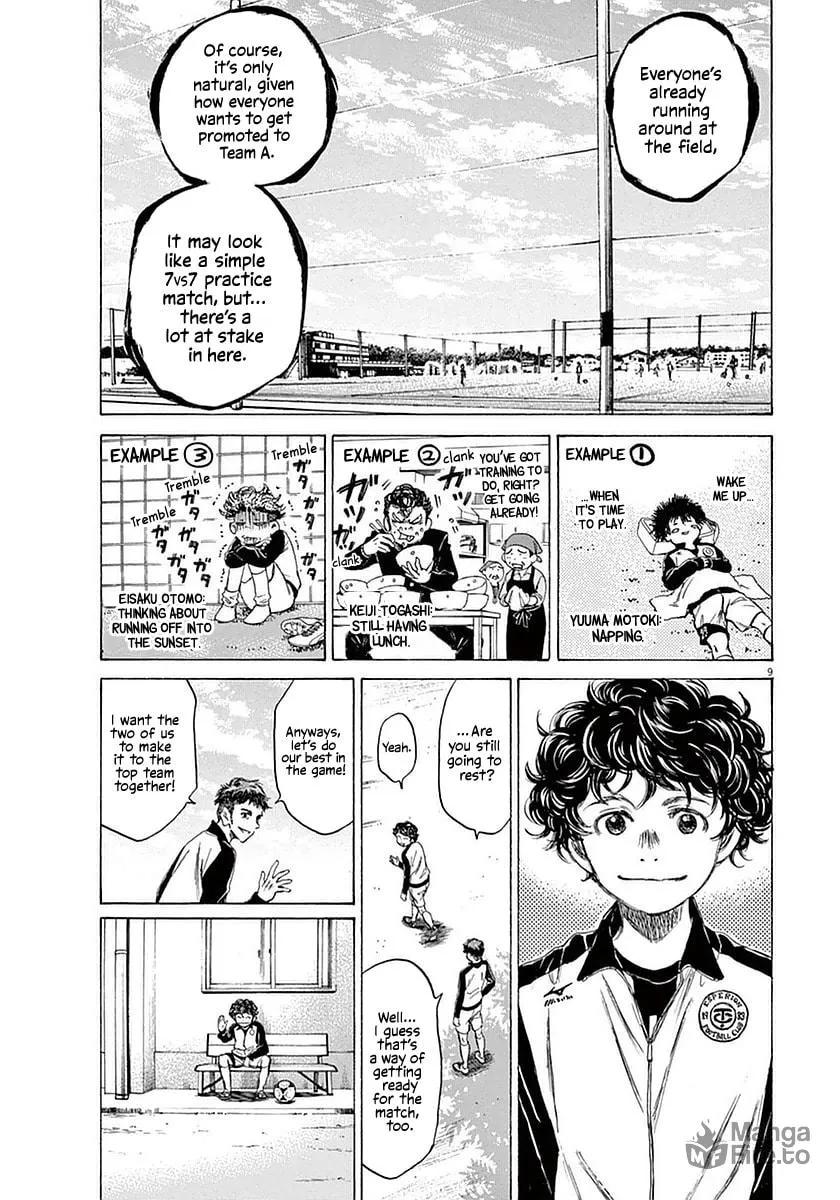Read Ao Ashi chapter 27 image 8 on Lezhin