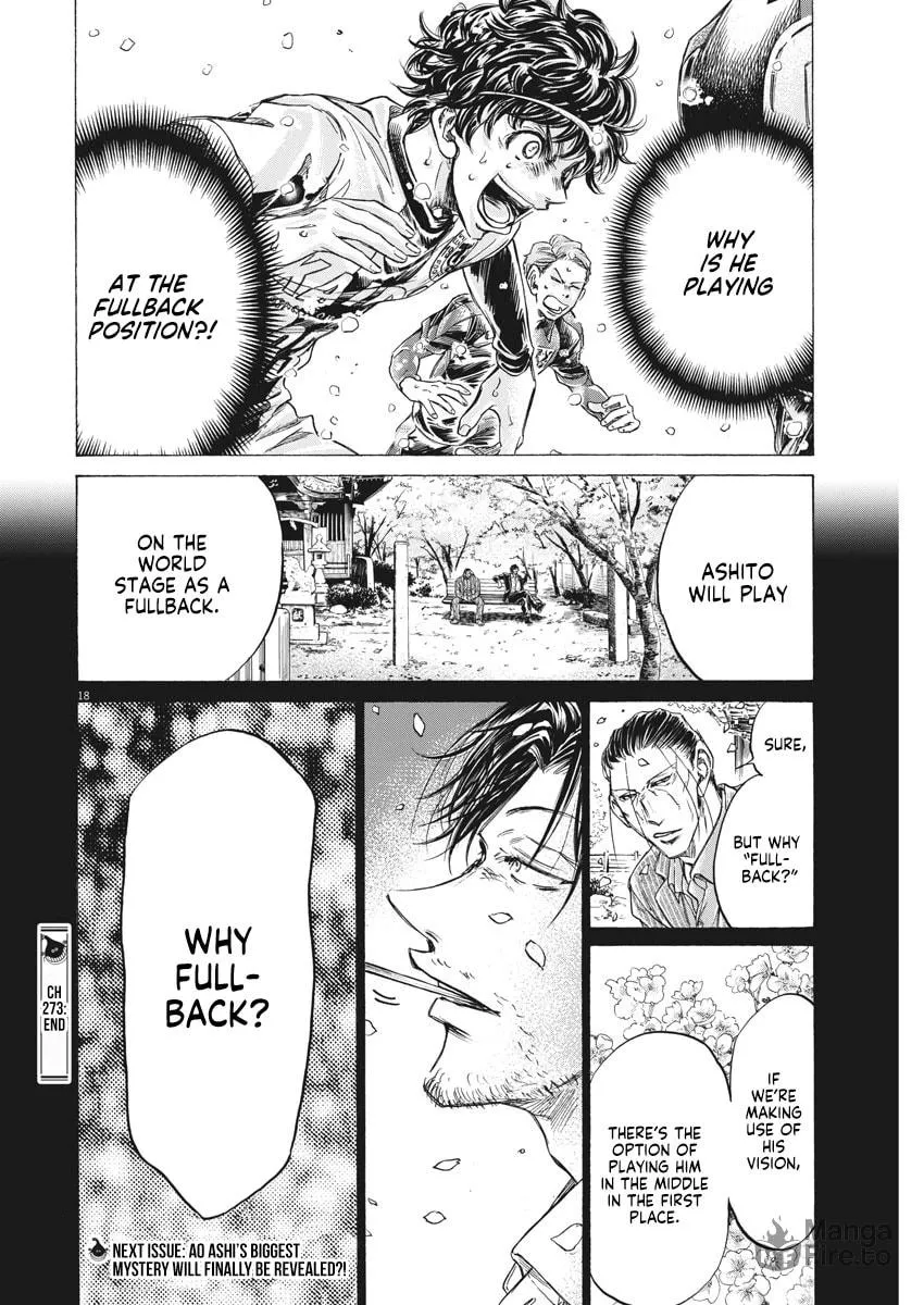 Read Ao Ashi chapter 273 image 17 on Lezhin