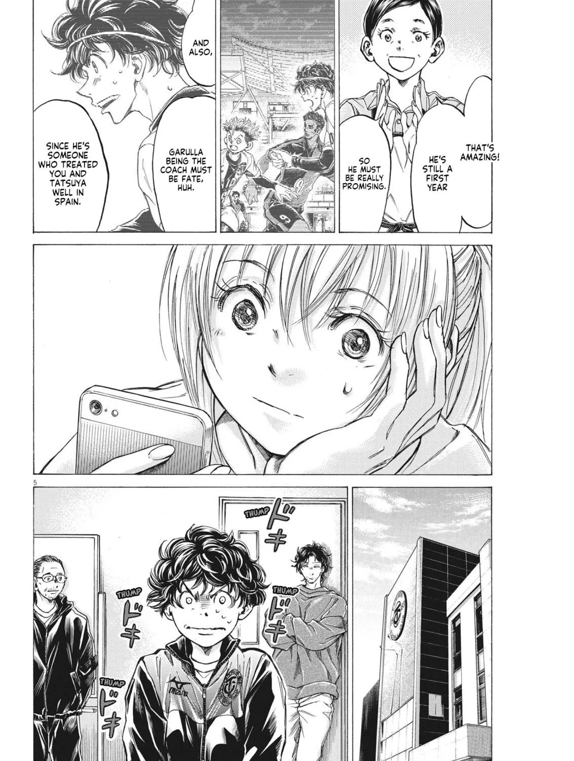 Read Ao Ashi chapter 282 image 10 on Lezhin